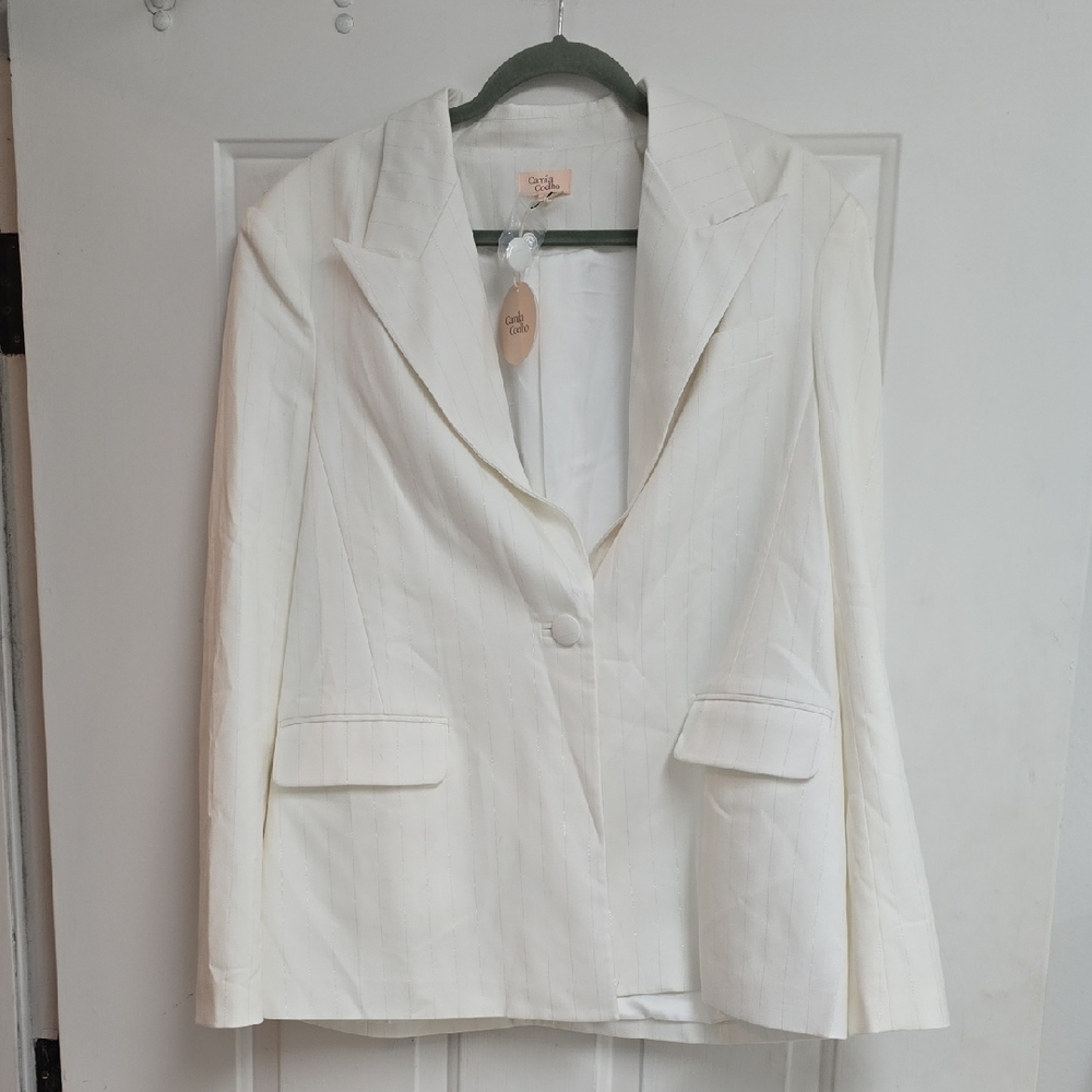 Arielle Blazer In Ivory